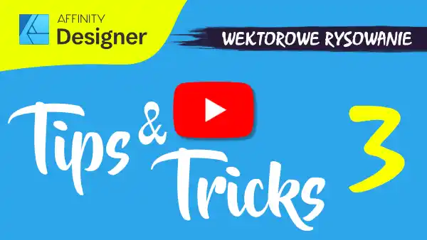 Affinity Designer. Porady, podpowiedzi. Pen Tool wektorowy rysunek